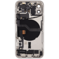 Back Housing with Simtray / Charging port & Small Parts For IPhone 12 White - MT Tech