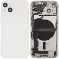 Back Housing with Simtray / Charging port & Small Parts For IPhone 13 White / Starlight - MT Tech