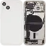 Back Housing with Simtray / Charging port & Small Parts For IPhone 13 White / Starlight - MT Tech