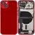 Back Housing with Simtray / Charging port & Small Parts For IPhone 13 Red - MT Tech
