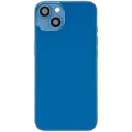 Back Housing with Simtray / Charging port & Small Parts For IPhone 13 Blue - MT Tech