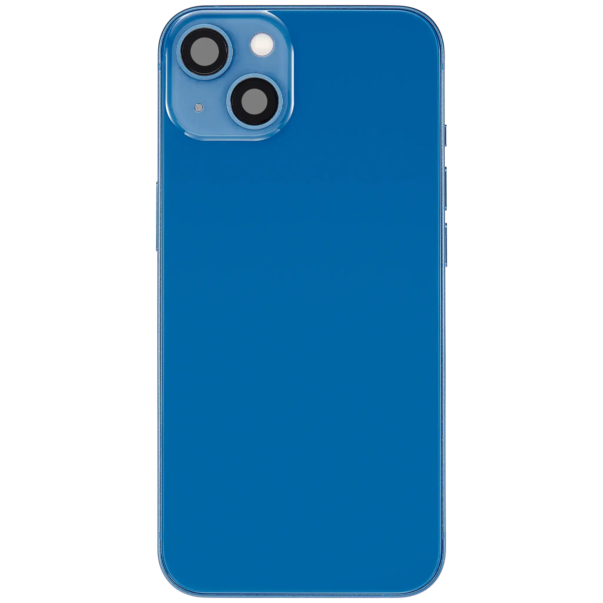 Back Housing with Simtray / Charging port & Small Parts For IPhone 13 Blue - MT Tech, foto 2 van 4