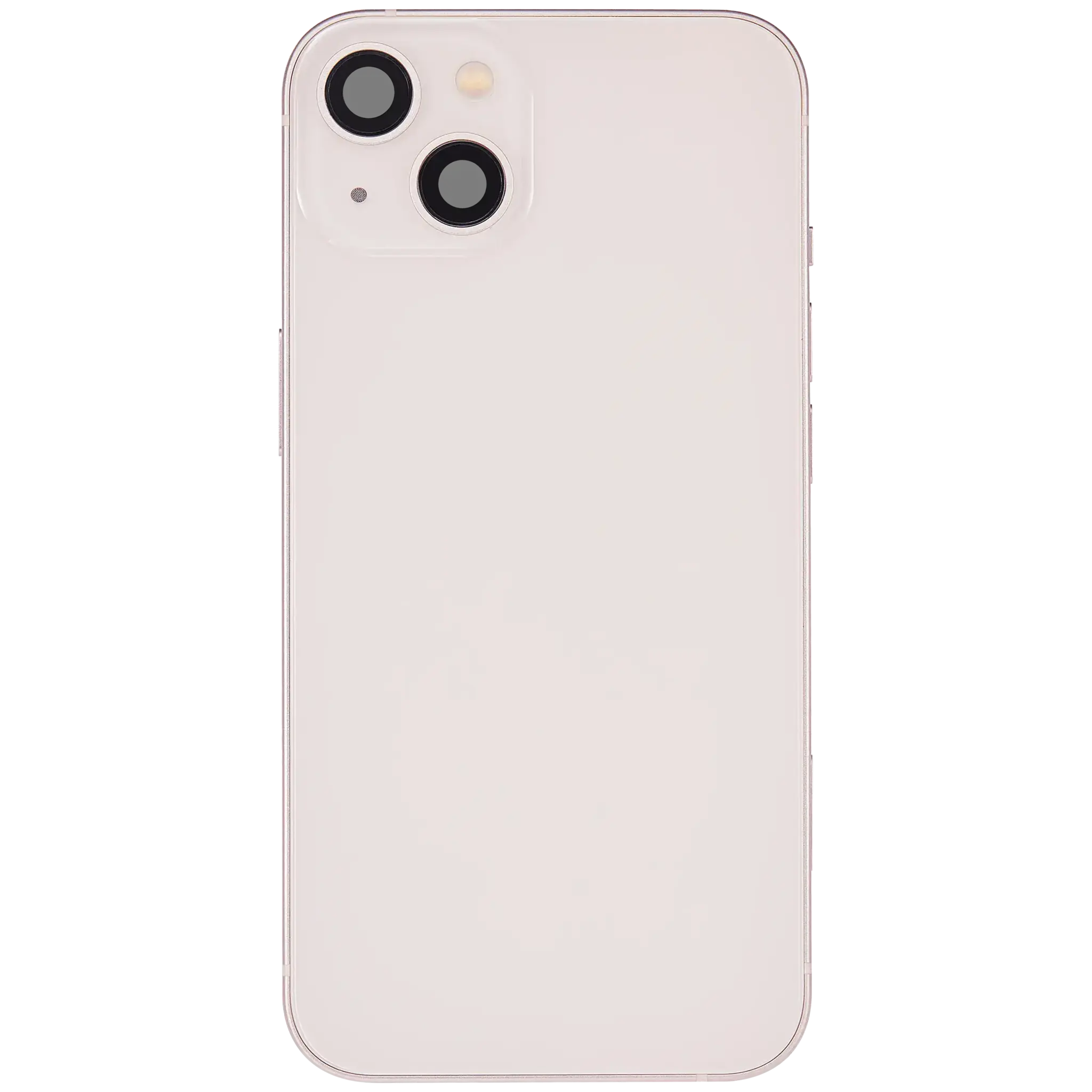 Back Housing with Simtray / Charging port & Small Parts For IPhone 13 Pink - MT Tech, foto 2 van 4