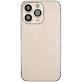 Back Housing with Simtray / Charging port & Small Parts For IPhone 13 Pro Gold - MT Tech