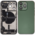 Back Housing with Simtray / Charging port & Small Parts For IPhone 13 Pro Alpine Green - MT Tech