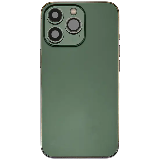 Back Housing with Simtray / Charging port & Small Parts For IPhone 13 Pro Alpine Green - MT Tech