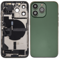 Back Housing with Simtray / Charging port & Small Parts For IPhone 13 Pro Max Alpine Green - MT Tech