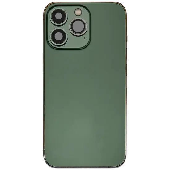 Back Housing with Simtray / Charging port & Small Parts For IPhone 13 Pro Max Alpine Green - MT Tech