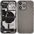 Back Housing with Simtray / Charging port & Small Parts For IPhone 13 Pro Max Graphite - MT Tech