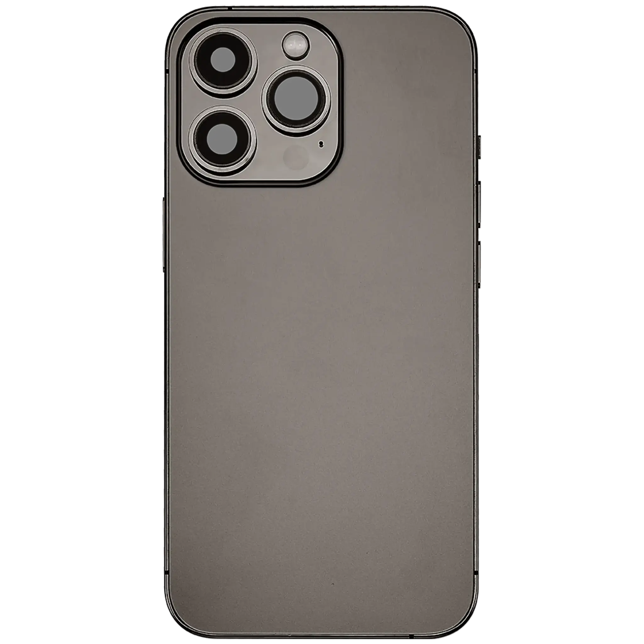 Back Housing with Simtray / Charging port & Small Parts For IPhone 13 Pro Max Graphite - MT Tech, foto 3 van 4