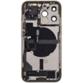 Back Housing with Simtray / Charging port & Small Parts For IPhone 13 Pro Max Gold - MT Tech