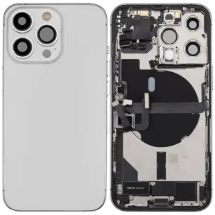 Back Housing with Simtray / Charging port & Small Parts For IPhone 13 Pro Max Sierra Blue - MT Tech