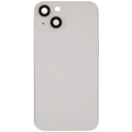 Back Housing with Simtray / Charging port & Small Parts For IPhone 14 Starlight / White  - MT Tech