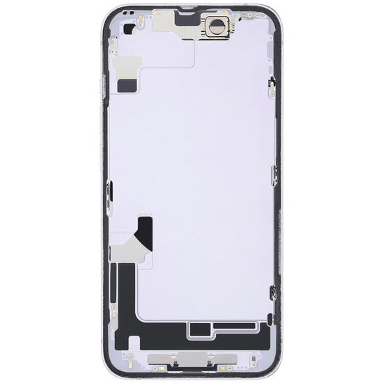 Back Housing with Simtray / Charging port & Small Parts For IPhone 14 Purple  - MT Tech