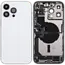 Back Housing with Simtray / Charging port & Small Parts For IPhone 14 Pro Silver - MT Tech