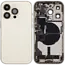 Back Housing with Simtray / Charging port & Small Parts For IPhone 14 Pro Gold - MT Tech