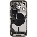 Back Housing with Simtray / Charging port & Small Parts For IPhone 14 Pro Gold - MT Tech