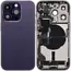Back Housing with Simtray / Charging port & Small Parts For IPhone 14 Pro Deep Purple - MT Tech