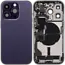 Back Housing with Simtray / Charging port & Small Parts For IPhone 14 Pro Max Deep Purple - MT Tech