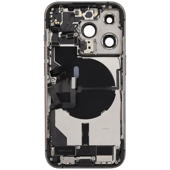 Back Housing with Simtray / Charging port & Small Parts For IPhone 14 Pro Max Deep Purple - MT Tech