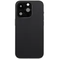 Back Housing with Simtray / Charging port & Small Parts For IPhone 14 Pro Max Black - MT Tech