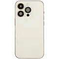 Back Housing with Simtray / Charging port & Small Parts For IPhone 14 Pro Max Gold - MT Tech