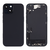 Back Housing with Simtray / Charging port & Small Parts For IPhone 15 Black - MT Tech