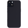 Back Housing with Simtray / Charging port & Small Parts For IPhone 15 Black - MT Tech