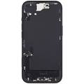 Back Housing with Simtray / Charging port & Small Parts For IPhone 15 Black - MT Tech