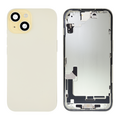 Back Housing with Simtray / Charging port & Small Parts For IPhone 15 Yellow - MT Tech