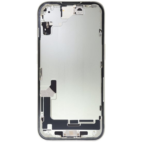 Back Housing with Simtray / Charging port & Small Parts For IPhone 15 Yellow - MT Tech