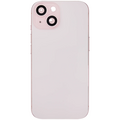 Back Housing with Simtray / Charging port & Small Parts For IPhone 15 Pink - MT Tech