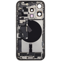 Back Housing with Simtray / Charging port & Small Parts For IPhone 15 Pro Max Natural Titanium - MT Tech