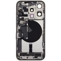 Back Housing with Simtray / Charging port & Small Parts For IPhone 15 Pro Max White Titanium - MT Tech