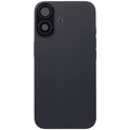 Back Housing with Simtray / Charging port & Small Parts For IPhone 16 Black - MT Tech