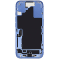 Back Housing with Simtray / Charging port & Small Parts For IPhone 16 Ultramarine - MT Tech