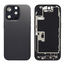Back Housing with Simtray / Charging port & Small Parts For IPhone 16 Pro Black Titanium - MT Tech