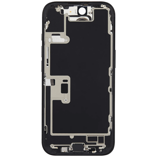 Back Housing with Simtray / Charging port & Small Parts For IPhone 16 Pro Black Titanium - MT Tech