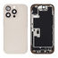 Back Housing with Simtray / Charging port & Small Parts For IPhone 16 Pro Desert Titanium - MT Tech