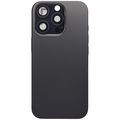 Back Housing with Simtray / Charging port & Small Parts For IPhone 16 Pro Max Black Titanium - MT Tech