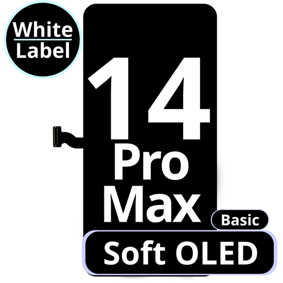 LCD Soft Oled Basic For IPhone 14 Pro Max - White Box