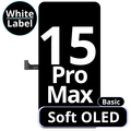 LCD Soft Oled Basic For IPhone 15 Pro Max - White Box