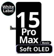 LCD Soft Oled Basic For IPhone 15 Pro Max - White Box