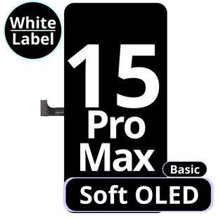 LCD Soft Oled Basic For IPhone 15 Pro Max - White Box