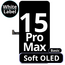 LCD Soft Oled Basic For IPhone 15 Pro Max - White Box