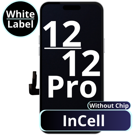 LCD InCell Without Chip For IPhone 12 / 12 Pro - White Box