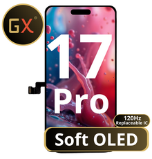 LCD GX Soft OLED 120Hz For IPhone 17 Pro (Replaceable IC)