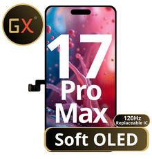 LCD GX Soft OLED 120Hz For IPhone 17 Pro Max (Replaceable IC)