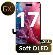 LCD GX Soft OLED 120Hz For IPhone 17 (Replaceable IC)