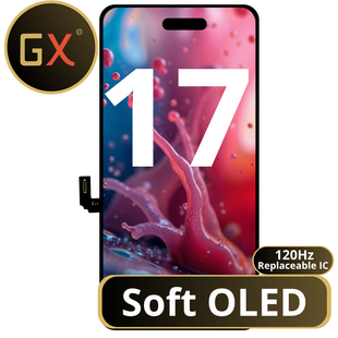 LCD GX Soft OLED 120Hz For IPhone 17 (Replaceable IC)